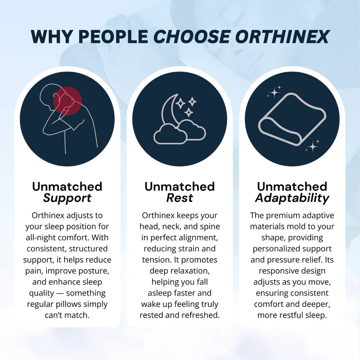 OrthoNest™ - PAIN RELIEF ERGONOMIC PILLOW